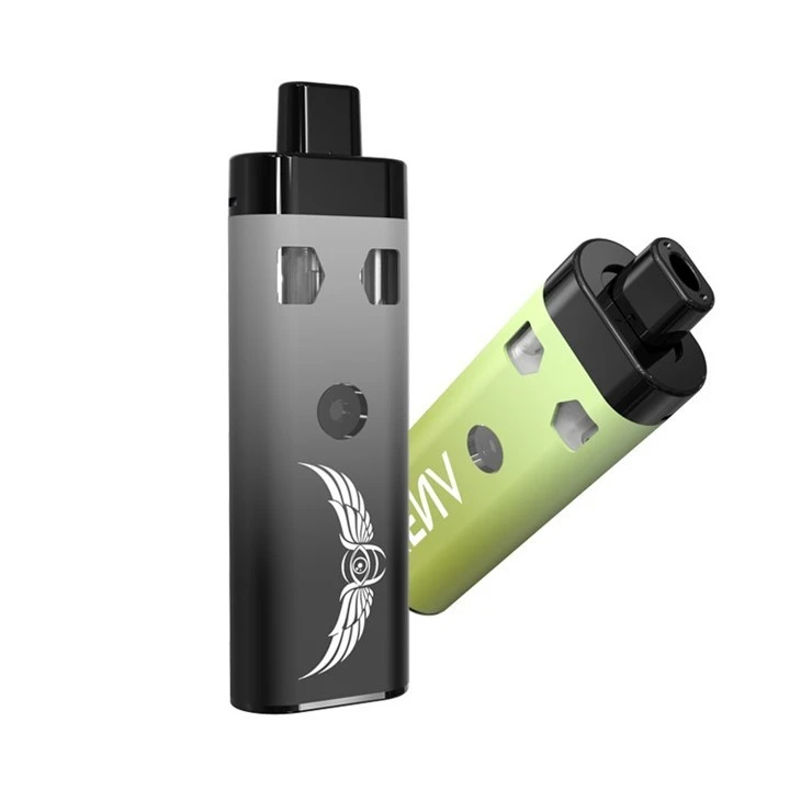 Dual Chamber Dual Flavors Vaping CBD Device Vape With Type-C Charger For 2ml Delta 8 THC Thick Oil