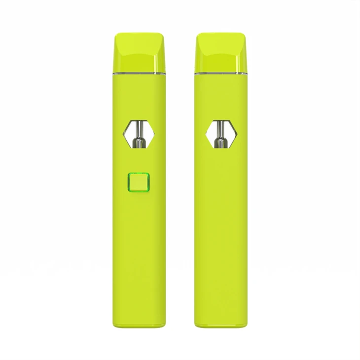 Empty Button Activated Slim Vape Pen 2ml Thick Oil Preheat Vape Device Recharge USB-C - China Slim Vape Pen, Thick Oil Pod