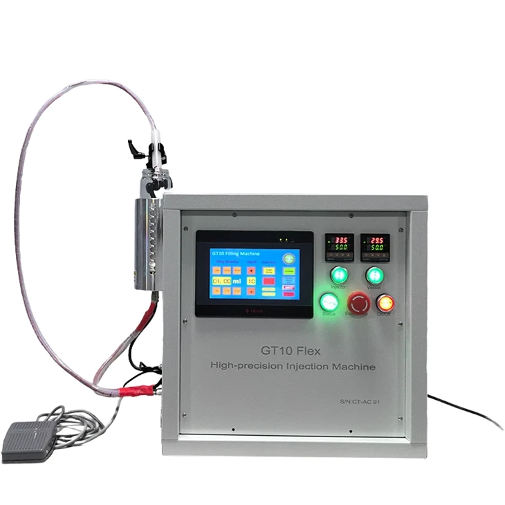 Portable 0.5ml 1ml 2ml Thick CBD HHC Carts Filler Disposable Vape Oil GT10 Flex Filling Machine, NO.1 in Poland